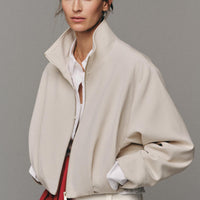 Stand Collar Bomber Jacket