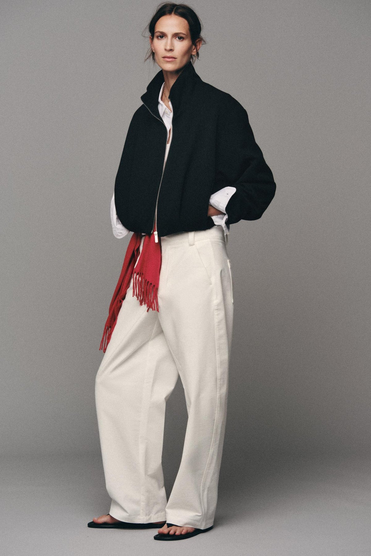 Stand Collar Bomber Jacket